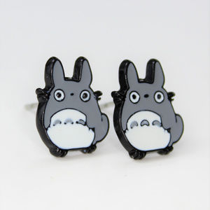 Adorable Totoro Stud Earrings